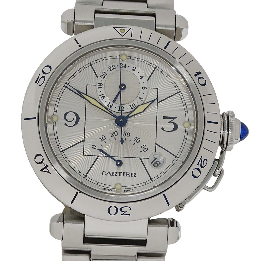 Cartier Watch Pasha Ware Reserve Gmt Date Automatic Winding — view 2