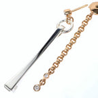 Hermes Single Earrings Mix-and-h Clou de Forge Diamond — view 7