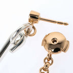 Hermes Single Earrings Mix-and-h Clou de Forge Diamond — view 8