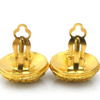 Chanel Earrings CC Logo Gold Plated — view 4