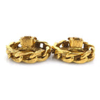 Chanel Earrings CC Logo Gold Plated — view 4