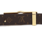 Louis Vuitton Dauphine Reversible Belt Monogram Brown — view 4