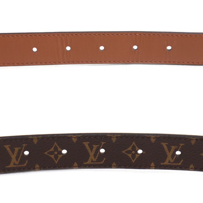 Louis Vuitton Dauphine Reversible Belt Monogram Brown — view 5