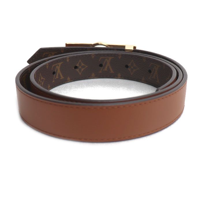 Louis Vuitton Dauphine Reversible Belt Monogram Brown — view 2