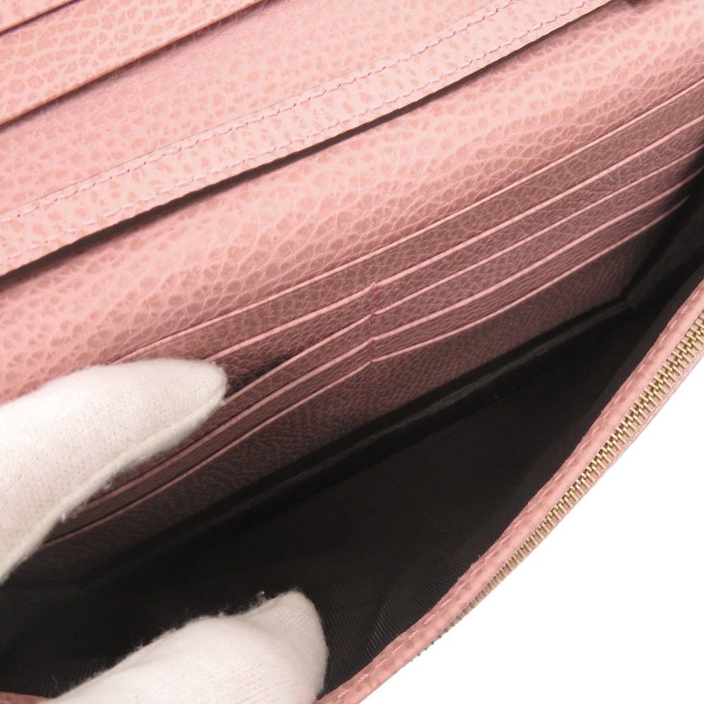 Gucci Swing Leather Pink Shoulder Wallet — view 6