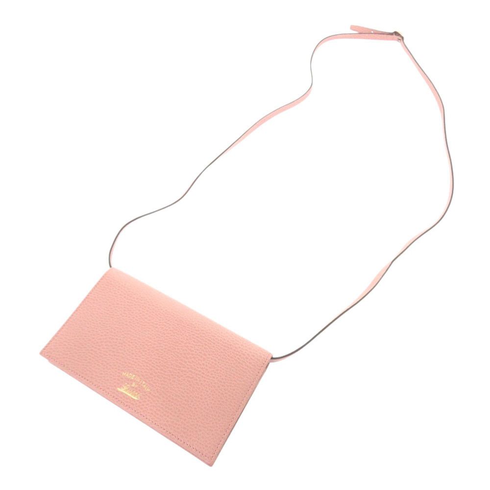 Gucci Swing Leather Pink Shoulder Wallet — view 5