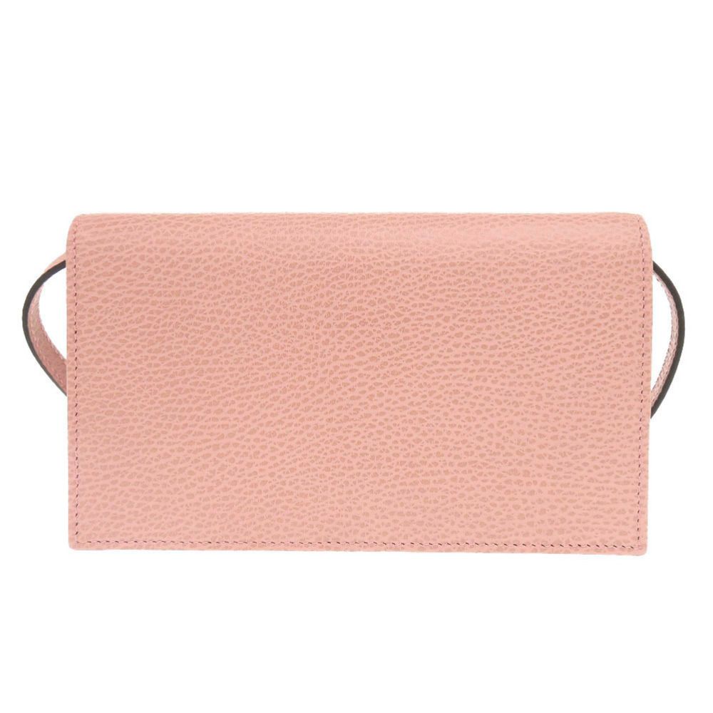 Gucci Swing Leather Pink Shoulder Wallet — view 3