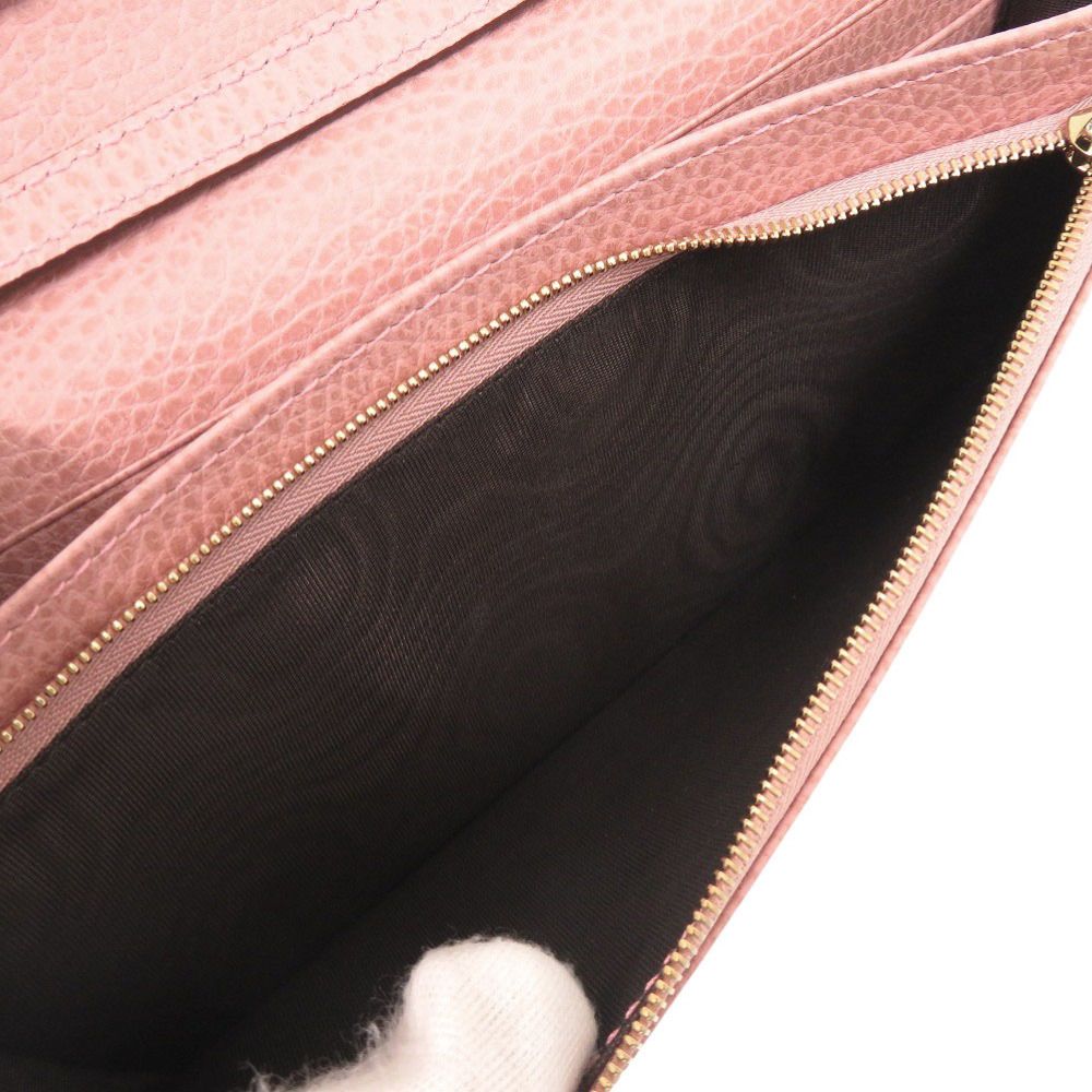 Gucci Swing Leather Pink Shoulder Wallet — view 7