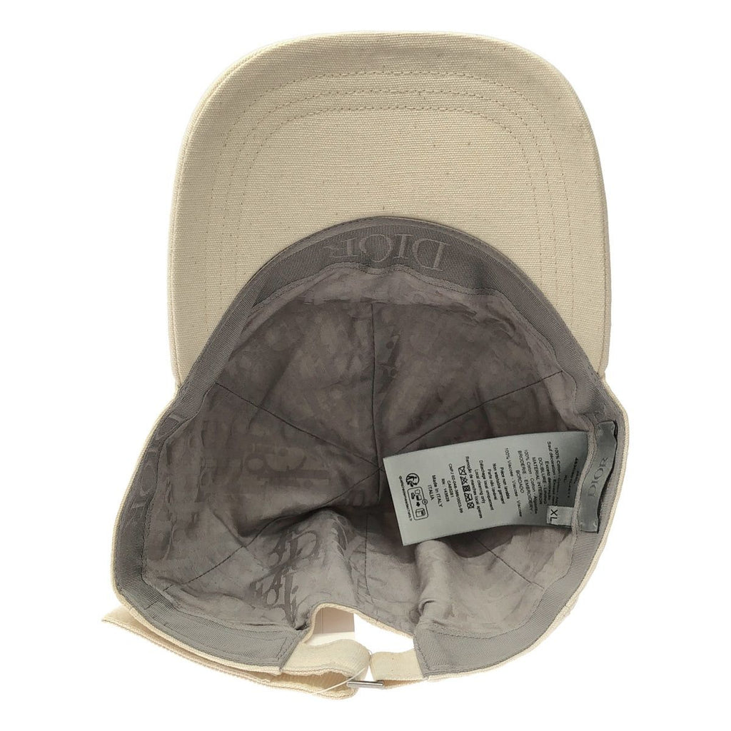 Dior Heart Logo Baseball Cap Beige XL — view 4