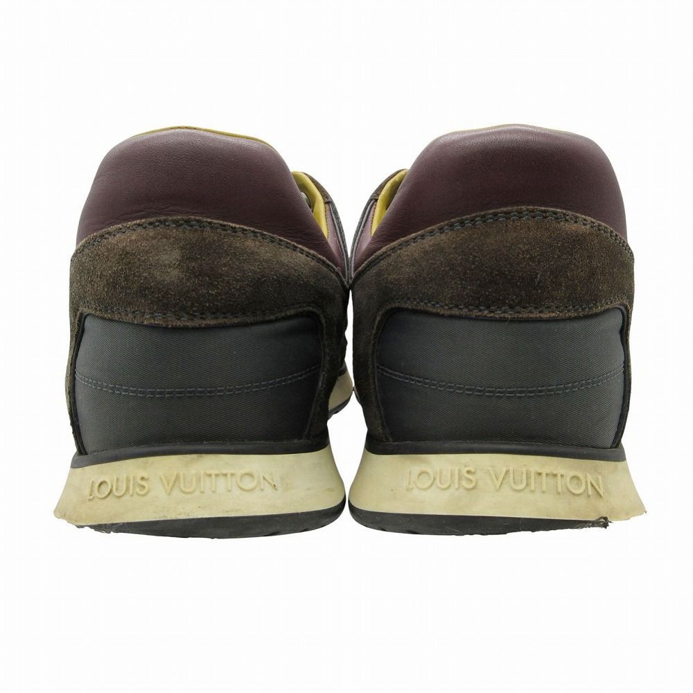 Louis Vuitton Sneakers Shoes Suede Nylon LV Logo 7 — view 4