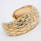 Chanel P Spring Collection Bangle Gold Bracelet — view 2