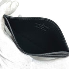 Louis Vuitton Card Case Holder Double Taiga Leather Black — view 3
