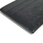 Louis Vuitton Card Case Holder Double Taiga Leather Black — view 7