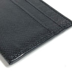 Louis Vuitton Card Case Holder Double Taiga Leather Black — view 5
