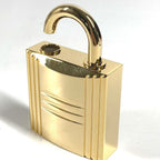 Hermes Object Jewel Lock Cadena Metal Gold — view 2