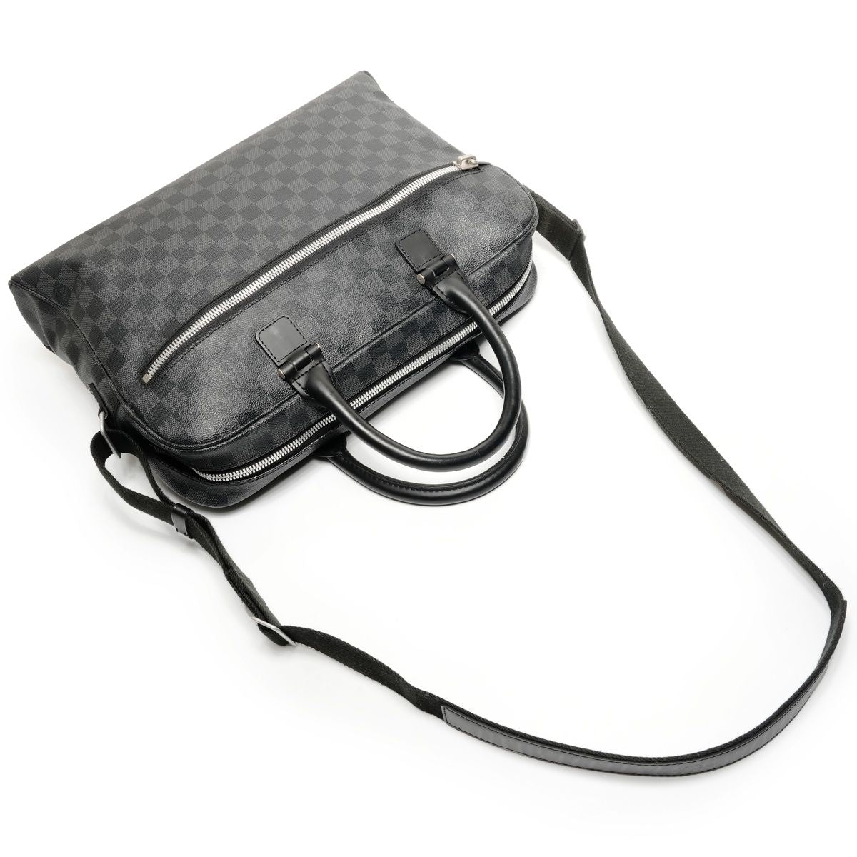Louis Vuitton Shoulder Bag Damier Graphite Horizon — view 8