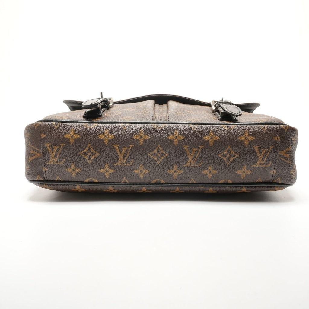 Louis Vuitton Shoulder Bag Monogram Macassar — view 7