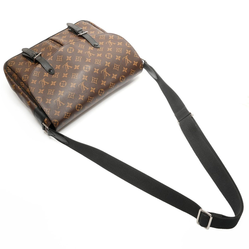 Louis Vuitton Shoulder Bag Monogram Macassar — view 8