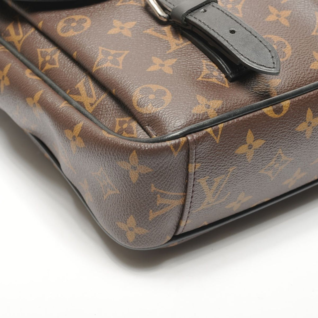Louis Vuitton Shoulder Bag Monogram Macassar — view 5