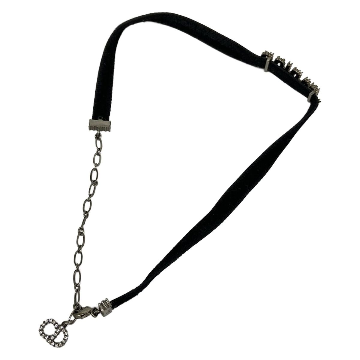 Dior Choker J'adior Black Silver Clear — view 2