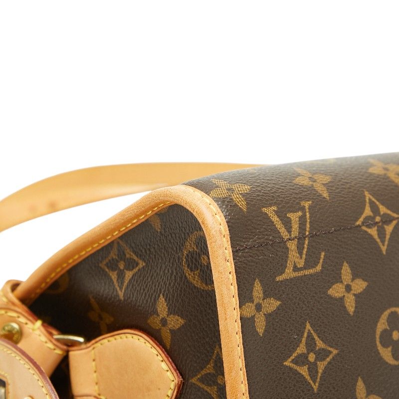 Louis Vuitton Monogram Popincourt Long Crossbody Shoulder Bag Brown — view 5