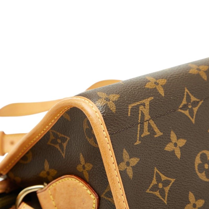 Louis Vuitton Monogram Popincourt Long Crossbody Shoulder Bag Brown — view 7