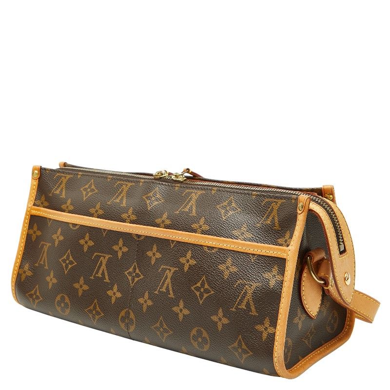 Louis Vuitton Monogram Popincourt Long Crossbody Shoulder Bag Brown — view 2