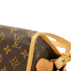 Louis Vuitton Monogram Popincourt Long Crossbody Shoulder Bag Brown — view 4
