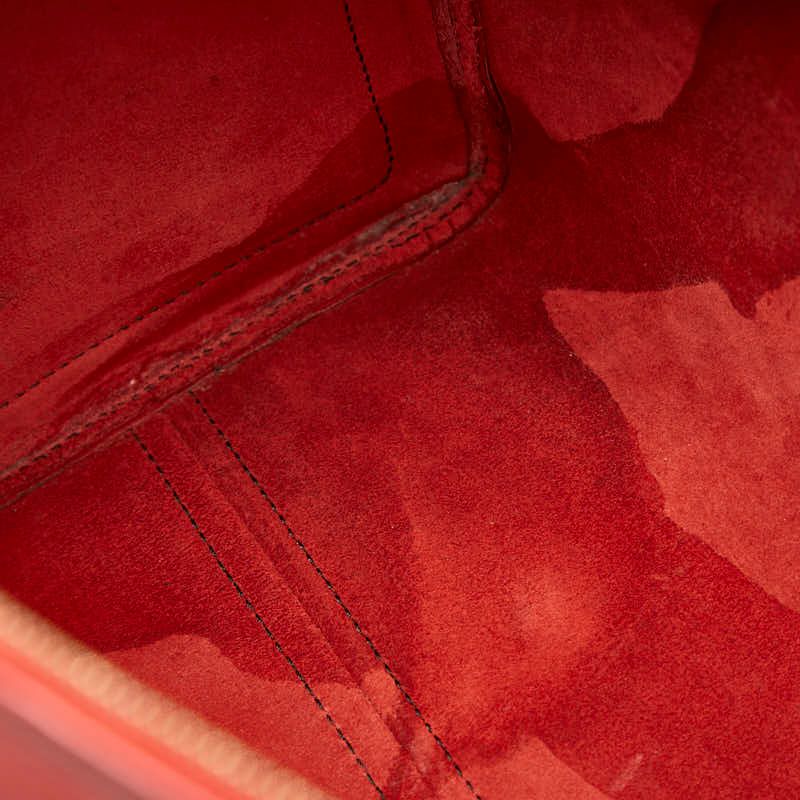 Louis Vuitton Epi Speedy 40 Boston Bag Castilian Red Leather — view 8