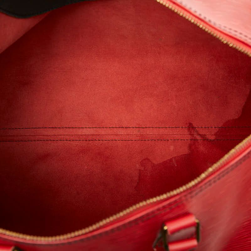 Louis Vuitton Epi Speedy 40 Boston Bag Castilian Red Leather — view 9