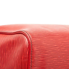 Louis Vuitton Epi Speedy 40 Boston Bag Castilian Red Leather — view 5