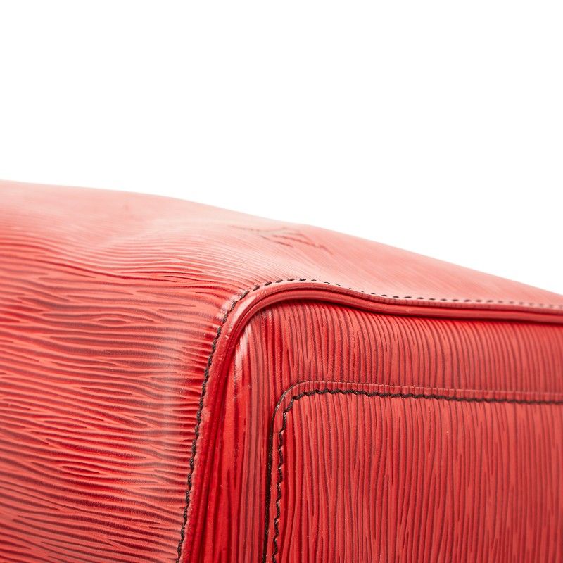 Louis Vuitton Epi Speedy 40 Boston Bag Castilian Red Leather — view 4
