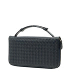 Bottega Veneta Intrecciato Organizer Zip Around Wallet — view 2