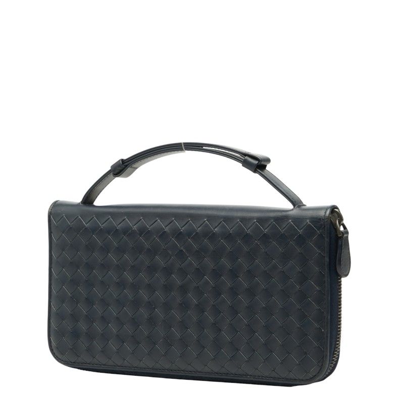 Bottega Veneta Intrecciato Organizer Zip Around Wallet — view 2