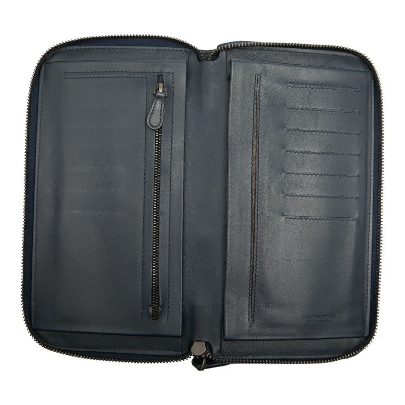 Bottega Veneta Intrecciato Organizer Zip Around Wallet — view 6