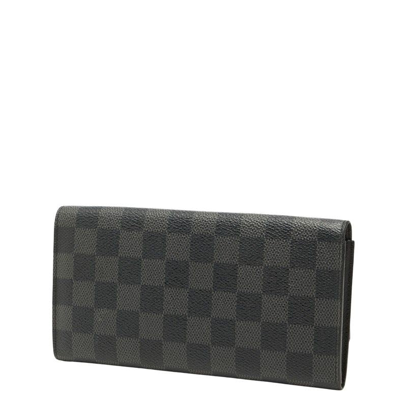 Louis Vuitton Damier Graphite Portefeuille Long Modular Black — view 2