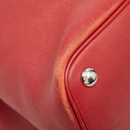 Prada Tote Shoulder Bag Red Leather — view 5