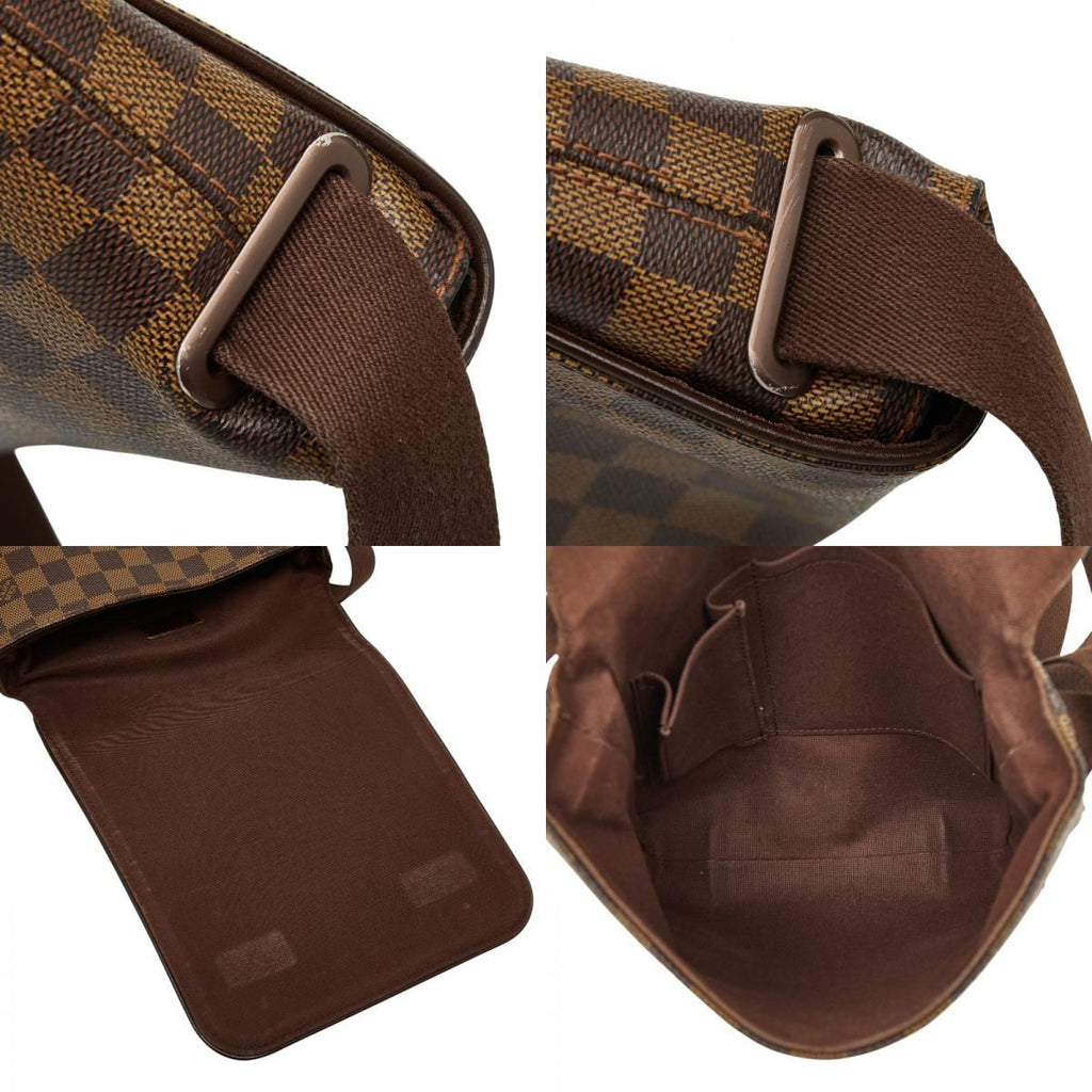 Louis Vuitton Damier Brooklyn PM Brown Leather — view 9