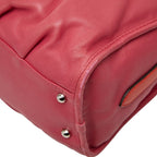 Loewe Anagram Tassel Shoulder Bag 2-Way Pink Red Leather — view 6
