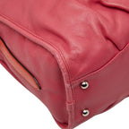 Loewe Anagram Tassel Shoulder Bag 2-Way Pink Red Leather — view 5