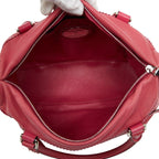 Loewe Anagram Tassel Shoulder Bag 2-Way Pink Red Leather — view 9