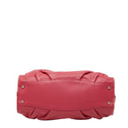 Loewe Anagram Tassel Shoulder Bag 2-Way Pink Red Leather — view 3