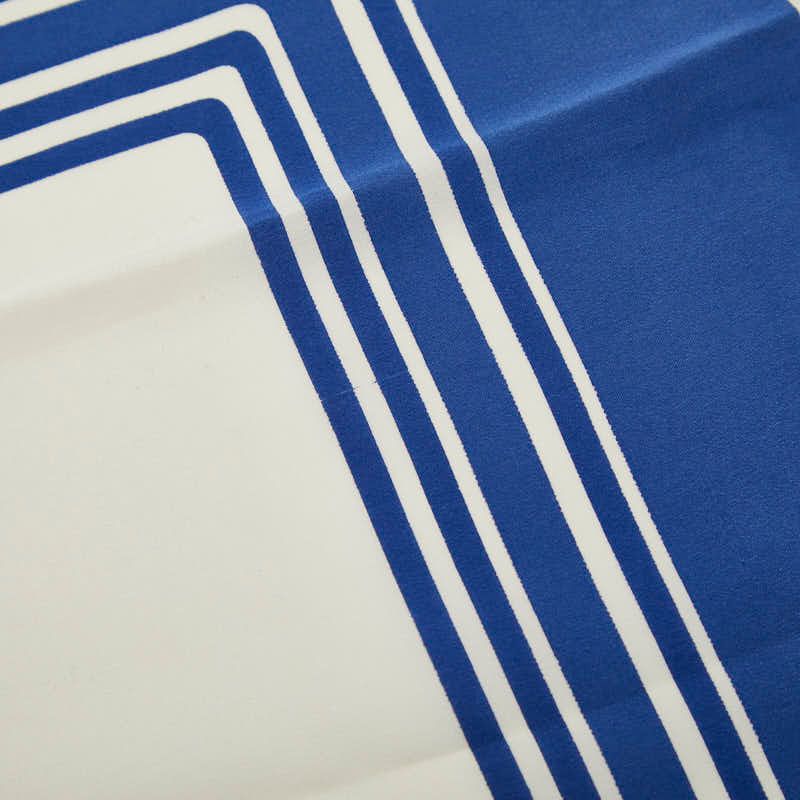 Loewe Anagram Ivory Blue Silk — view 5