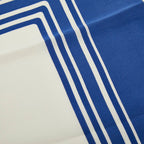 Loewe Anagram Ivory Blue Silk — view 5