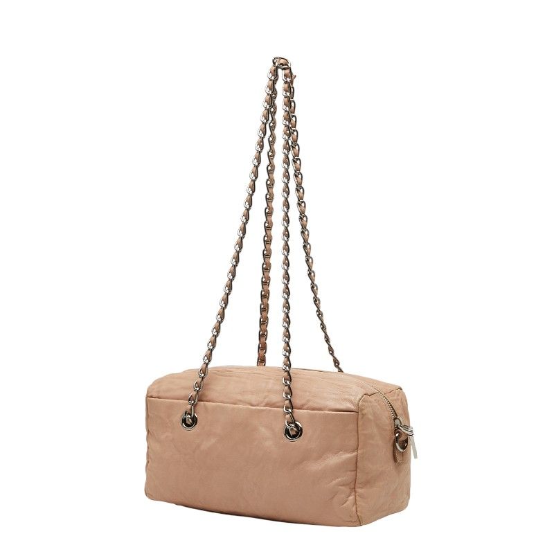 Prada Logo Pink Leather — view 2
