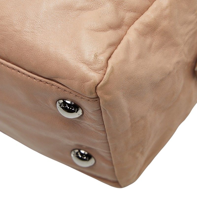 Prada Logo Pink Leather — view 6