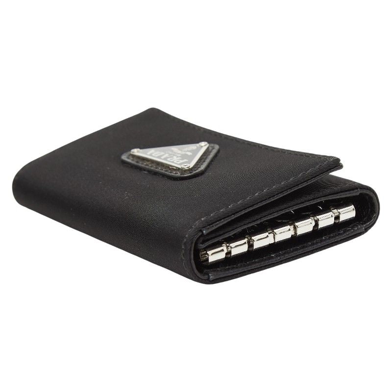 Prada 6 Key Case Black Nylon Holder — view 5