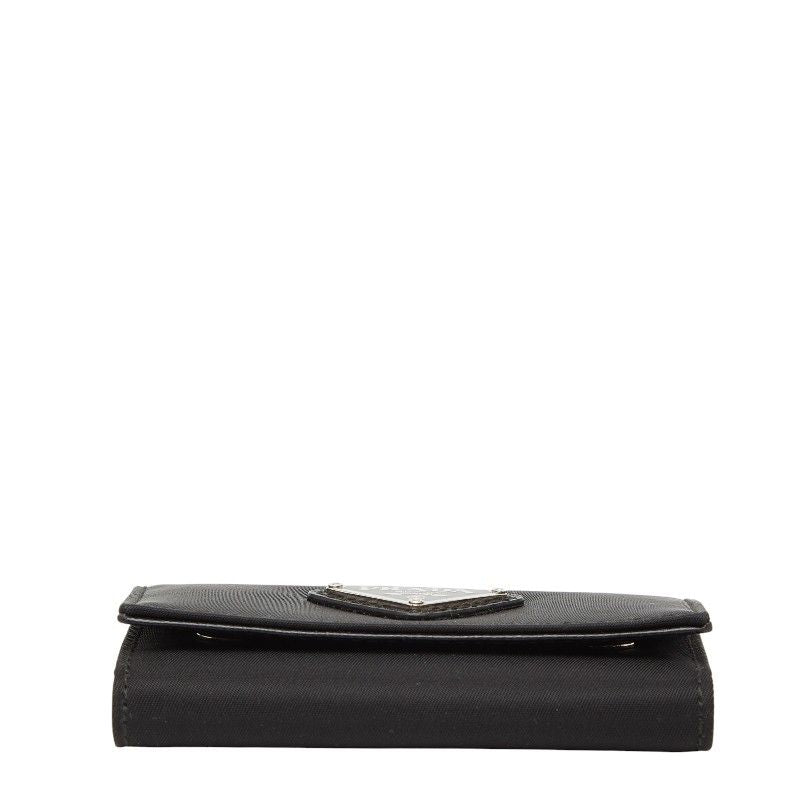 Prada 6 Key Case Black Nylon Holder — view 3