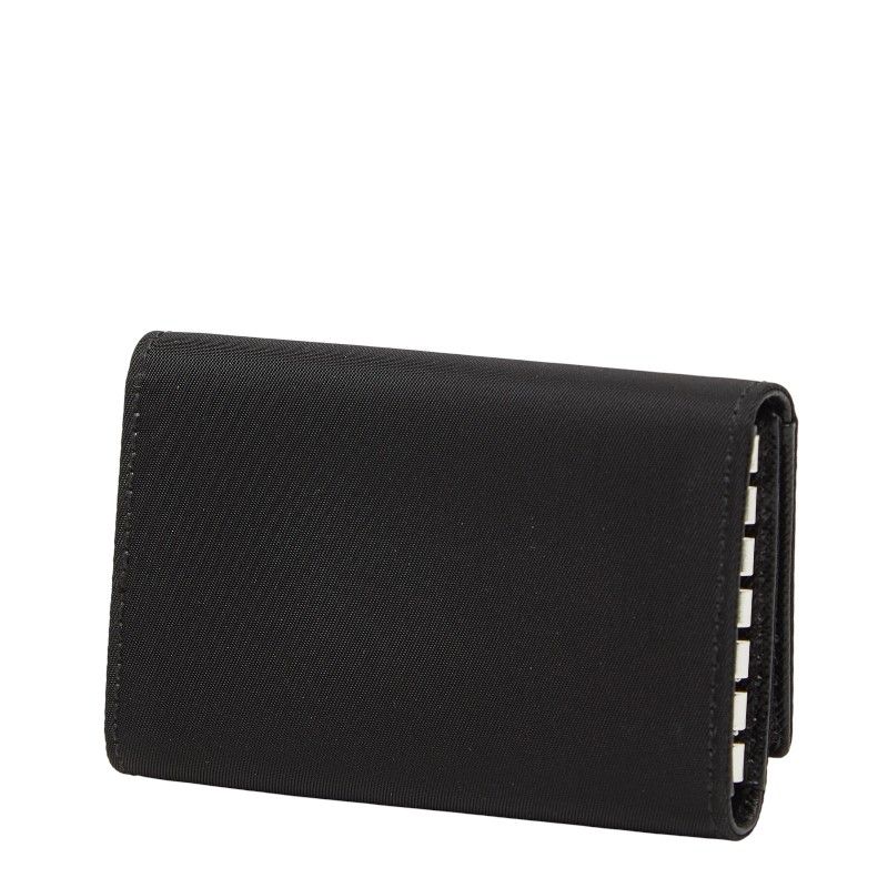 Prada 6 Key Case Black Nylon Holder — view 2