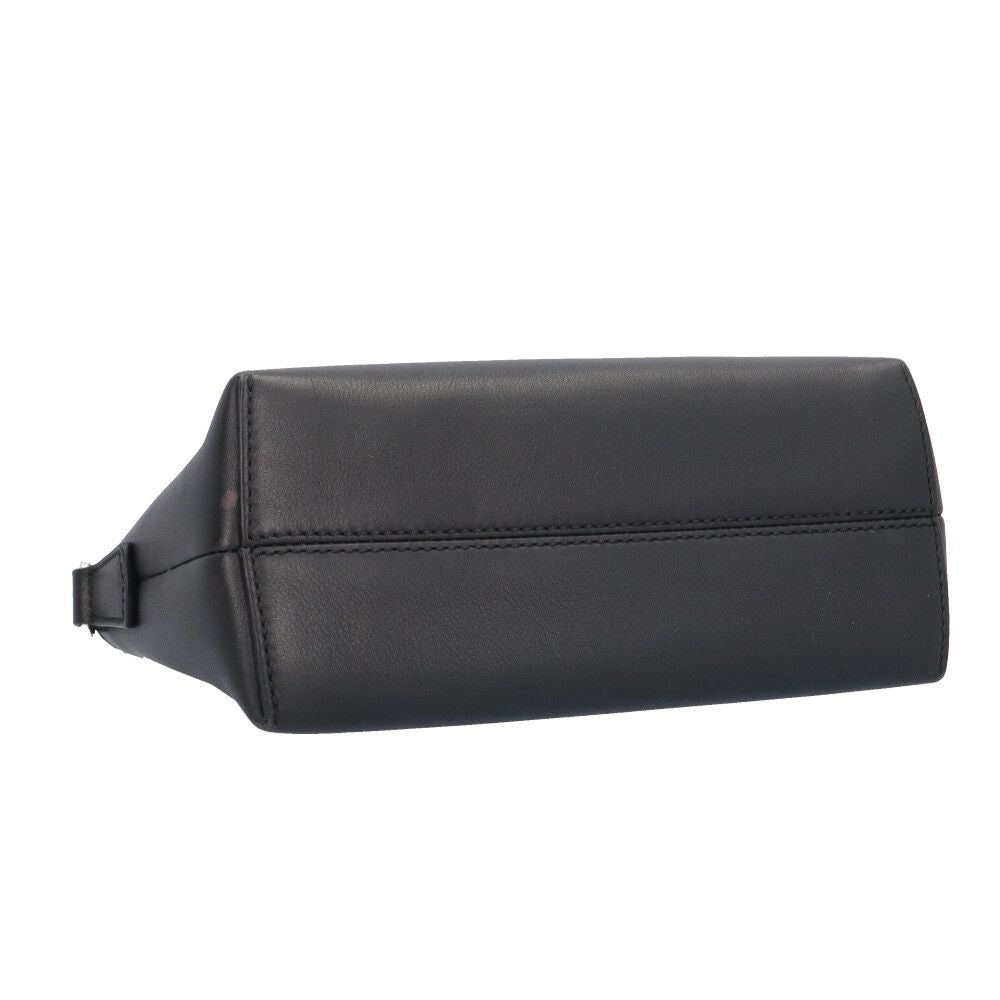 Fendi by the Way Mini Shoulder Bag Leather Black Brown — view 5